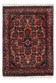 Bidjar - Takab Teppich 50x72cm - Perserteppich - dunkelblau