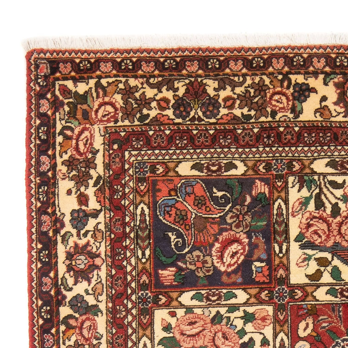 Perserteppich - Nomadic - 197 x 137 cm - mehrfarbig