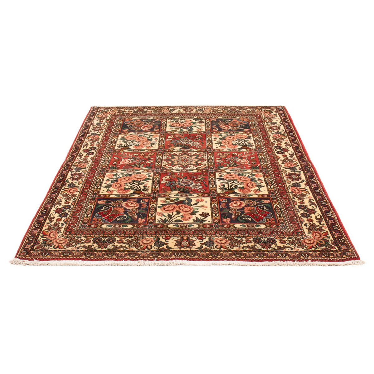 Perserteppich - Nomadic - 197 x 137 cm - mehrfarbig