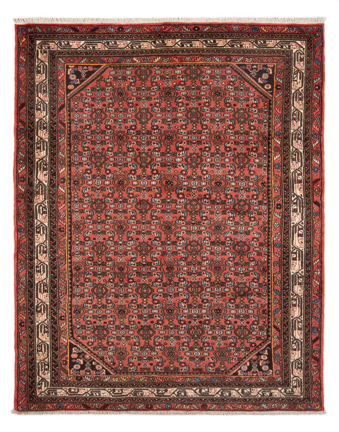 Perserteppich - Mir - 194 x 145 cm - rot