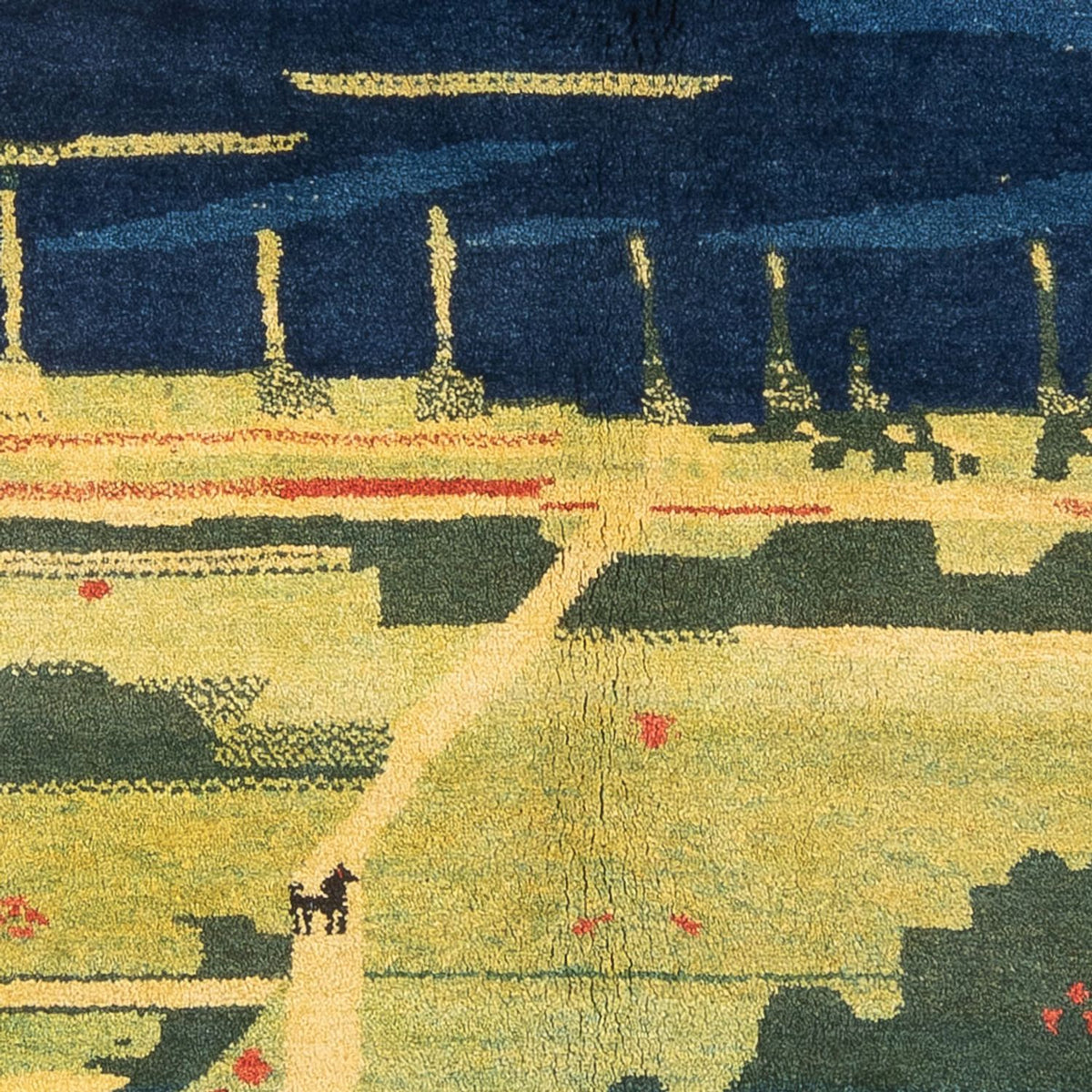 Gabbeh Teppich - Perser - 180 x 140 cm - mehrfarbig