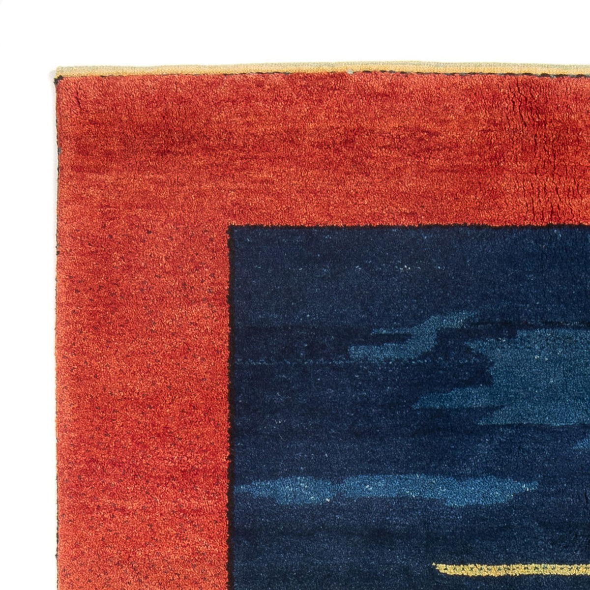 Gabbeh Persisch Teppich 140x180cm - Perserteppich Wollteppich