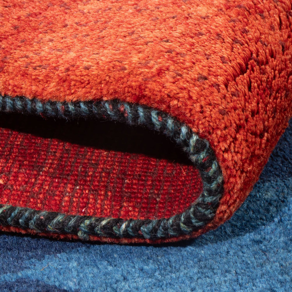 Gabbeh Teppich - Perser - 180 x 140 cm - mehrfarbig