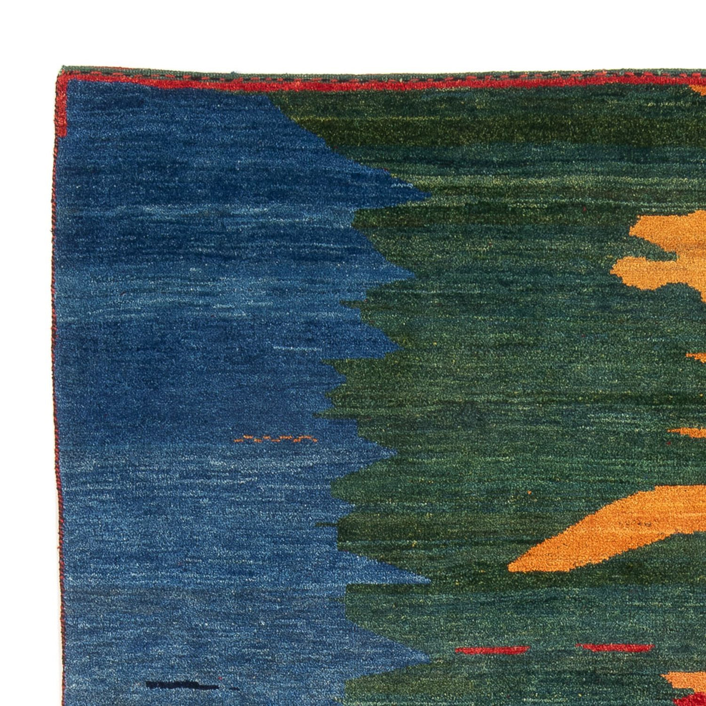 Gabbeh Persisch Teppich 240x198cm - Perserteppich Wollteppich