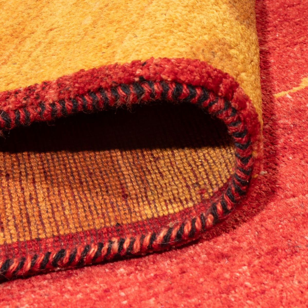 Gabbeh Teppich - Perser - 240 x 198 cm - mehrfarbig