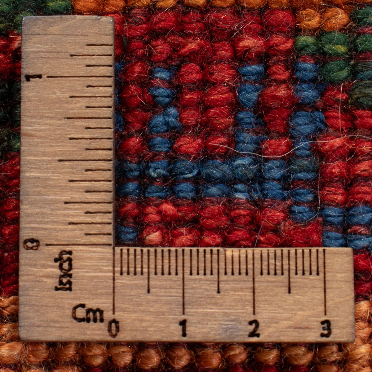 Gabbeh Teppich - Perser - 282 x 234 cm - mehrfarbig