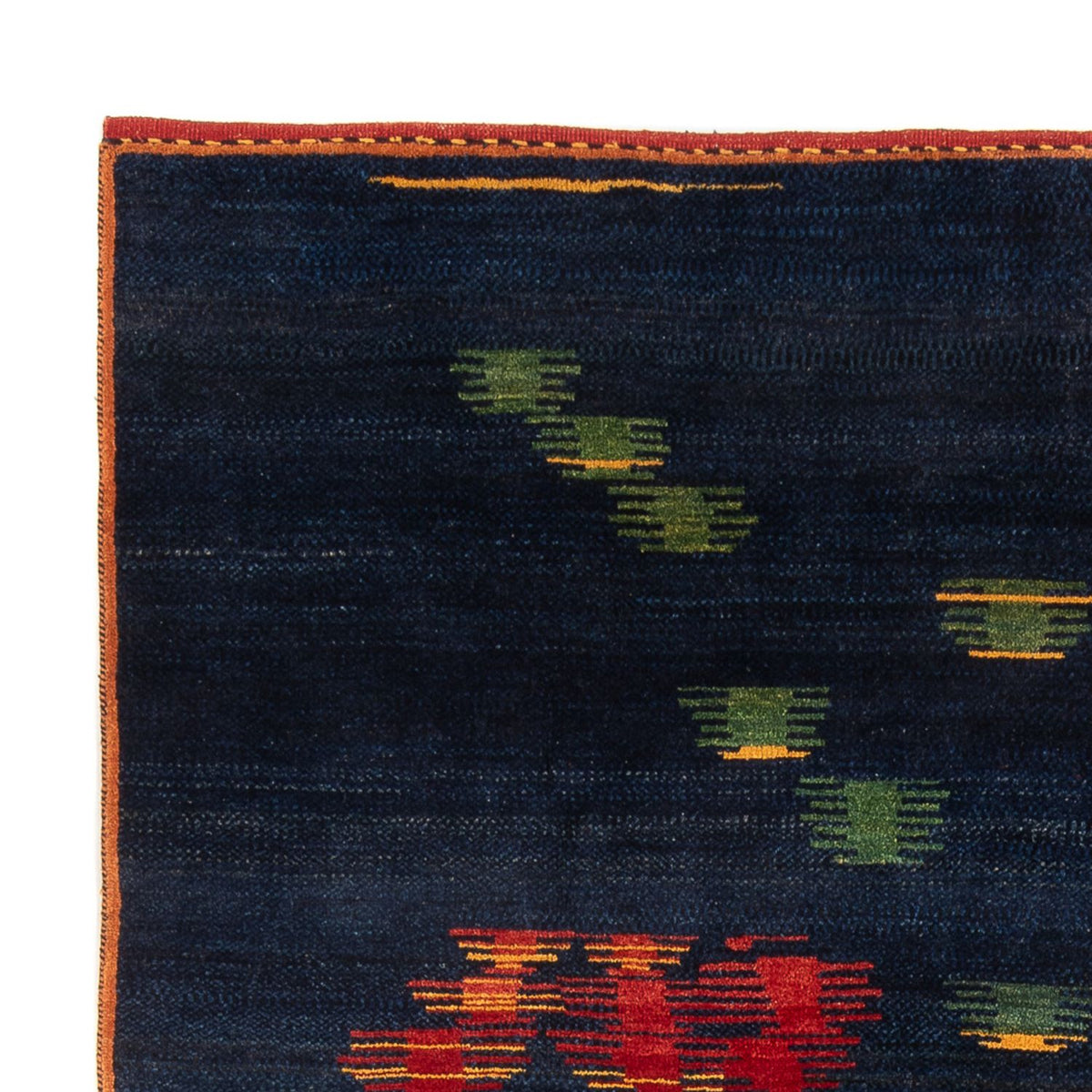 Gabbeh Persisch Teppich 220x288cm - Perserteppich Wollteppich