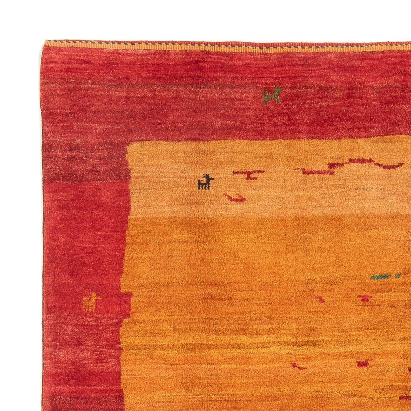 Gabbeh Persisch Teppich 232x200cm - Perserteppich Wollteppich