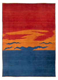 Gabbeh Teppich - Perser - 302 x 230 cm - mehrfarbig