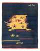 Gabbeh Persisch Teppich 120x92cm - Perserteppich Wollteppich