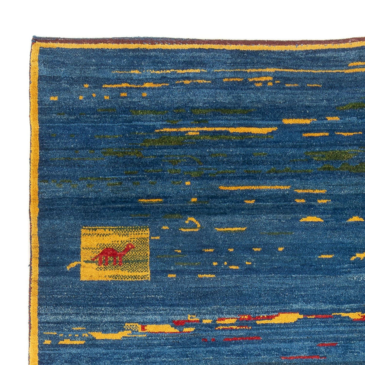Gabbeh Persisch Teppich 214x255cm - Perserteppich Wollteppich