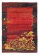 Gabbeh Persisch Teppich 176x127cm - Perserteppich Wollteppich