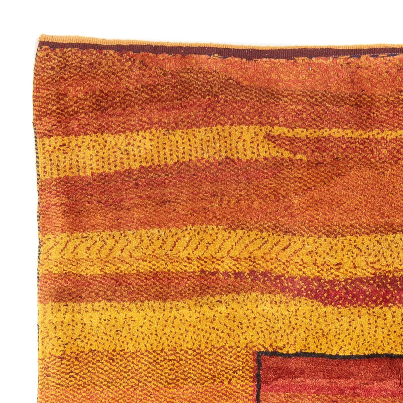 Gabbeh Persisch Teppich 190x150cm - Perserteppich Wollteppich