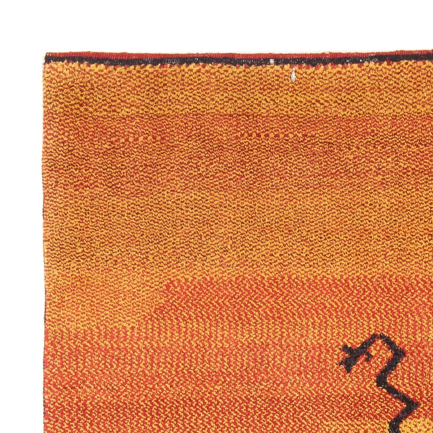 Gabbeh Persisch Teppich 196x150cm - Perserteppich Wollteppich