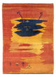 Gabbeh Persisch Teppich 193x150cm - Perserteppich Wollteppich