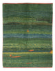 Gabbeh Teppich - Perser - 183 x 146 cm - minzgrün