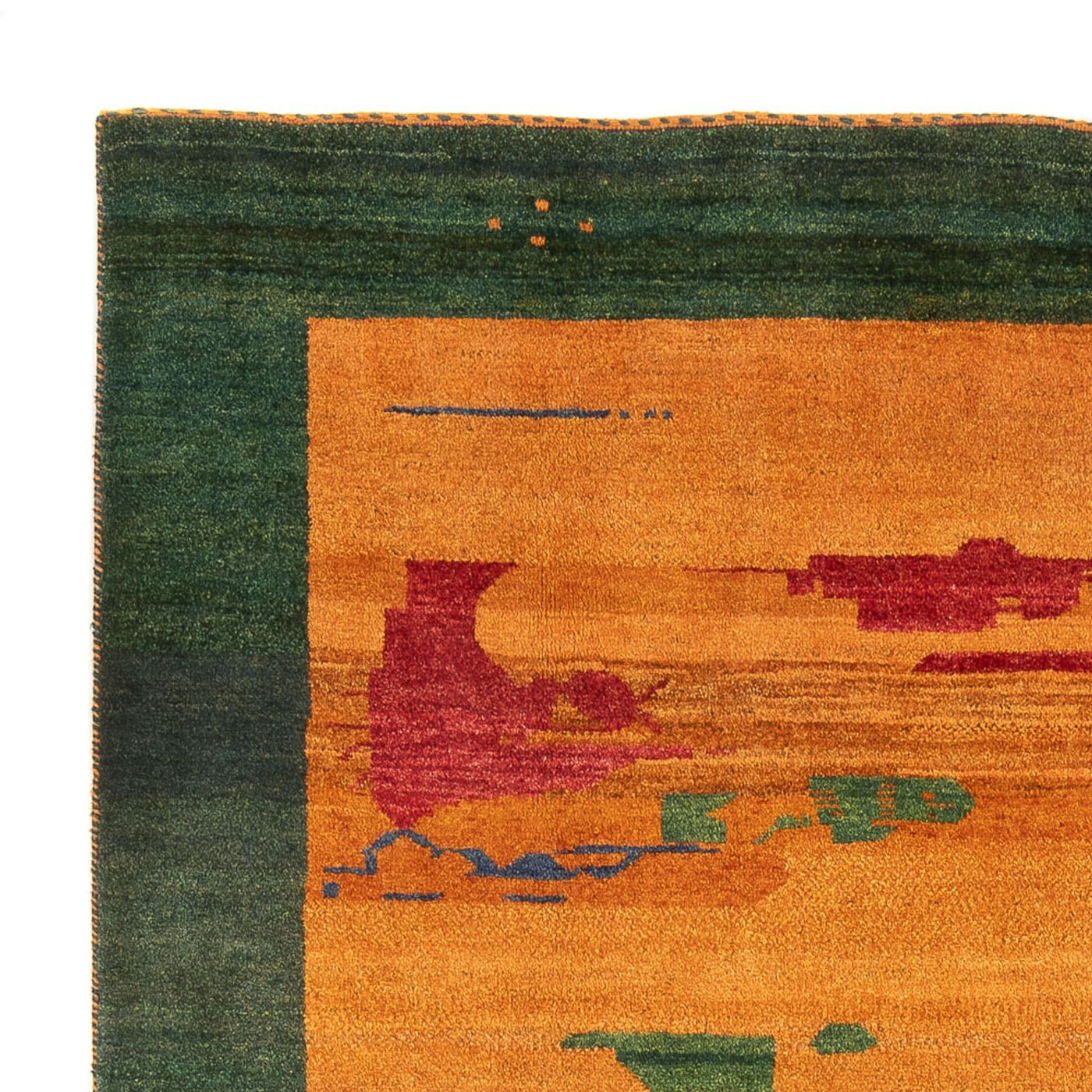 Gabbeh Persisch Teppich 228x203cm - Perserteppich Wollteppich