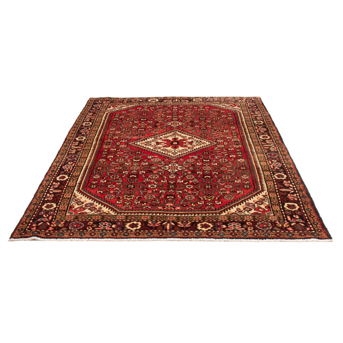 Perserteppich - Nomadic - 221 x 151 cm - rot
