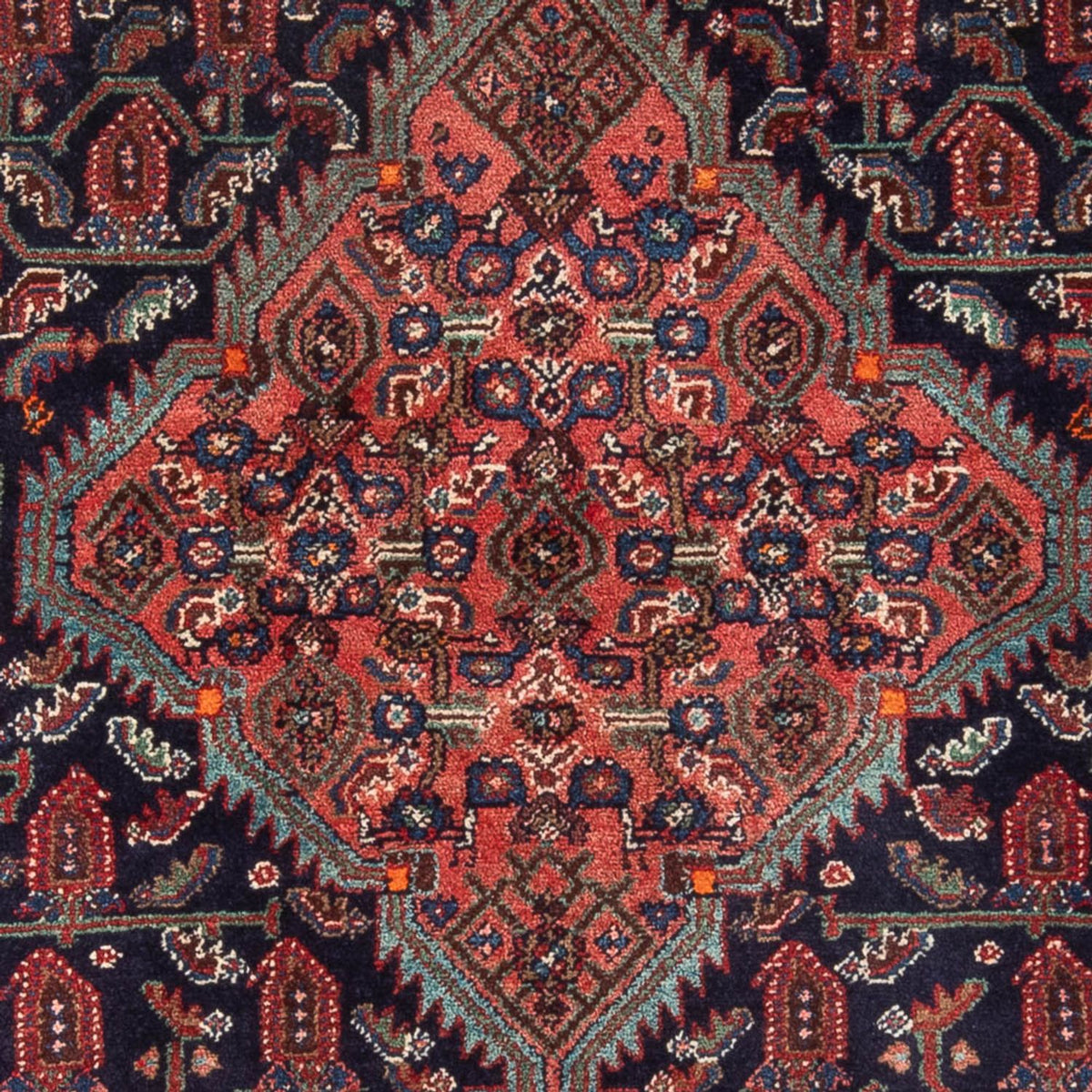 Perserteppich - Nomadic - 220 x 130 cm - dunkelblau