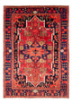 Perserteppich - Nomadic - 207 x 138 cm - rot