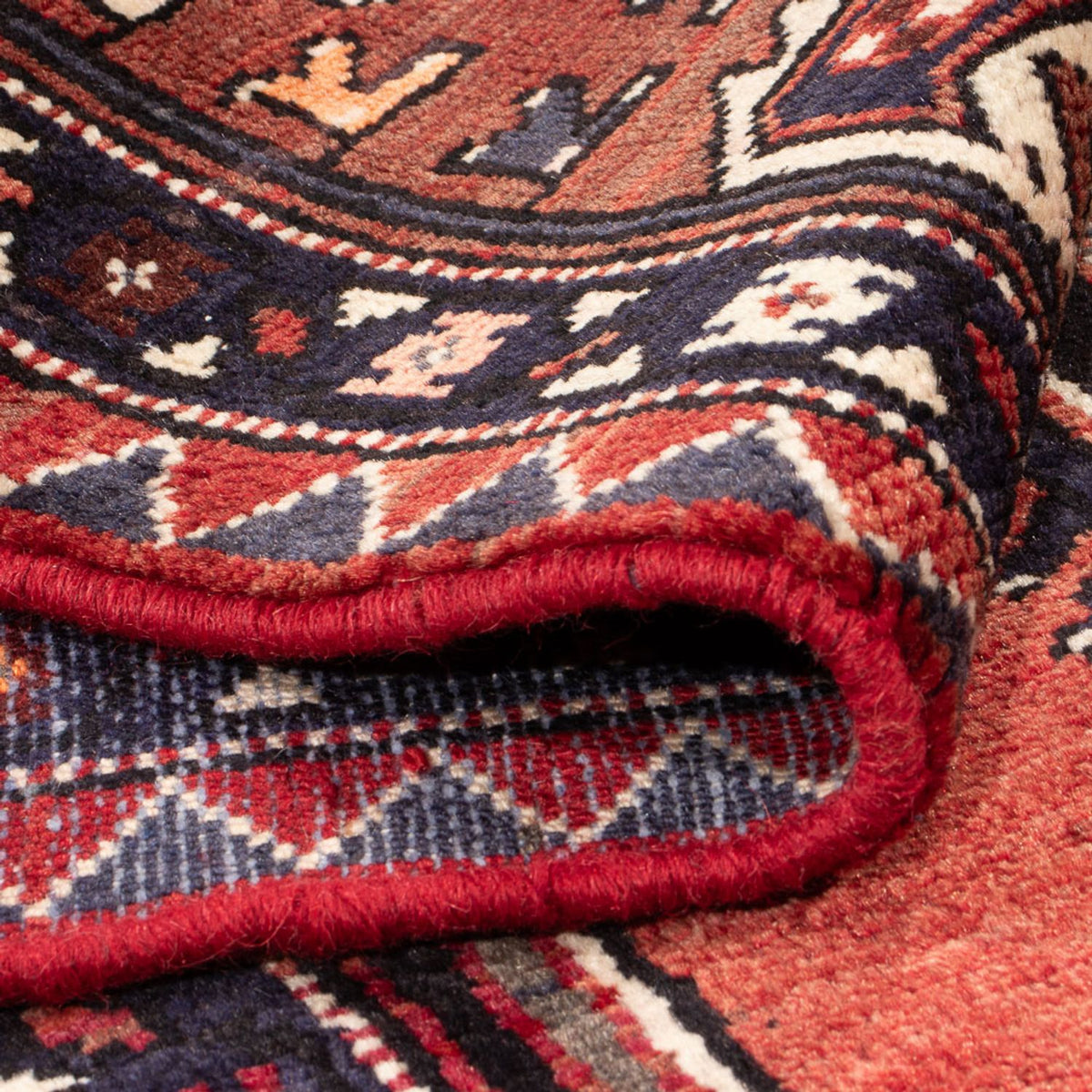 Perserteppich - Nomadic - 226 x 143 cm - dunkelblau