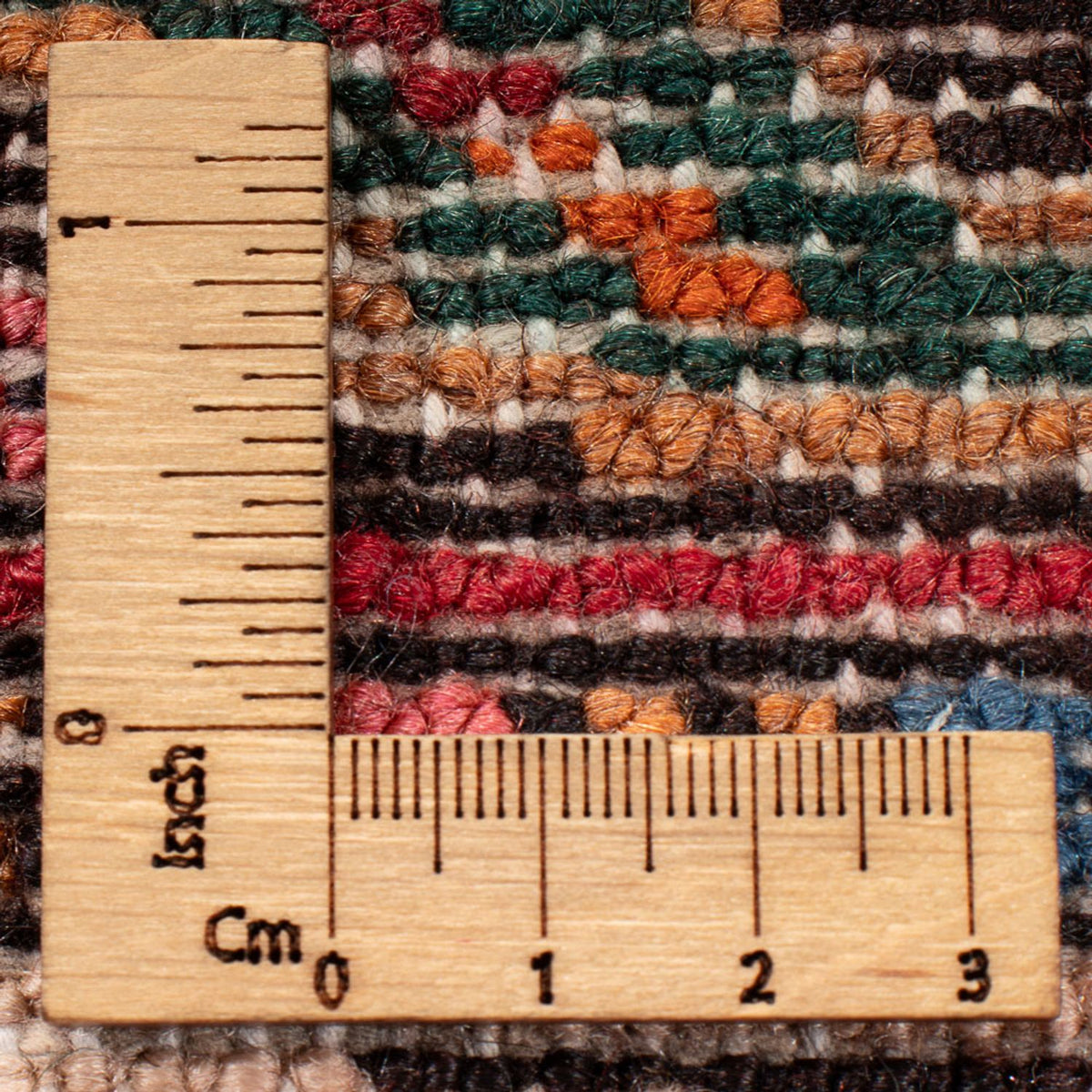 Perserteppich - Nomadic - Royal - 193 x 156 cm - dunkelblau