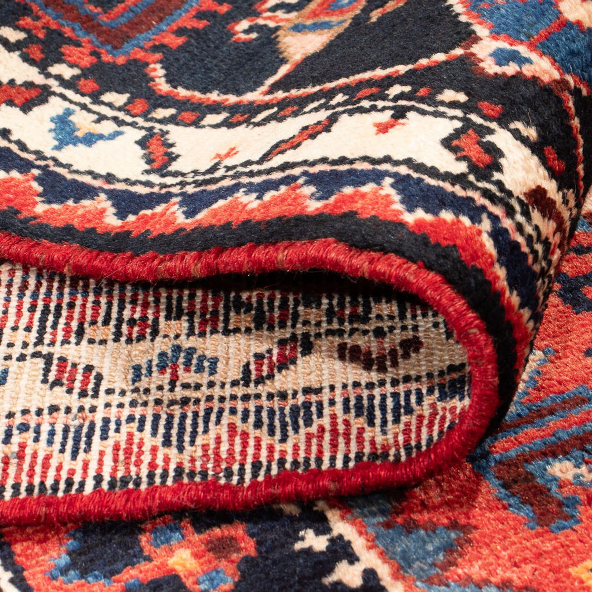 Perserteppich - Nomadic - Royal - 234 x 135 cm - dunkelblau