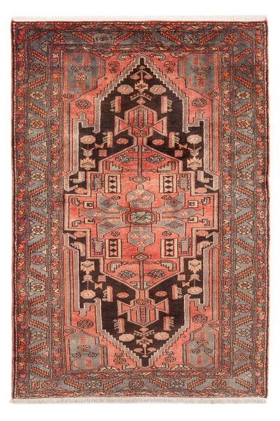 Hamadan Teppich 141x221cm - Perserteppich - rot