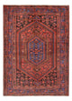 Hamadan Teppich 142x197cm - Perserteppich - rot