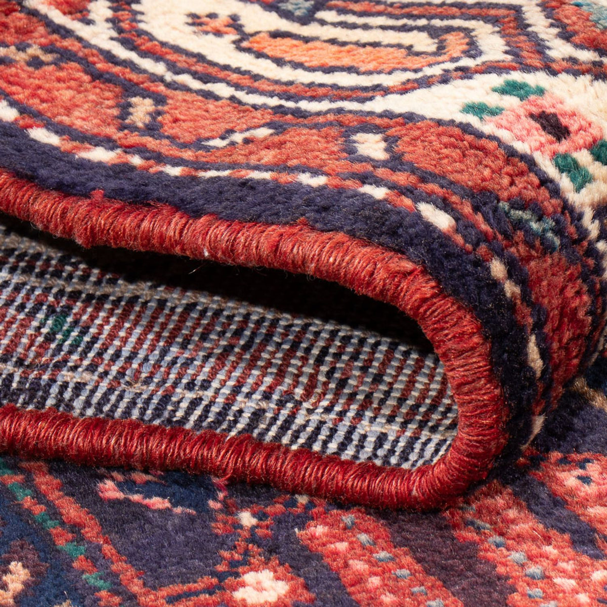 Läufer Perser - Nomadic - 233 x 112 cm - dunkelblau