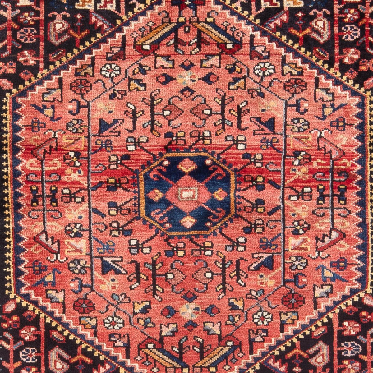 Perserteppich - Nomadic - Royal - 232 x 145 cm - dunkelblau