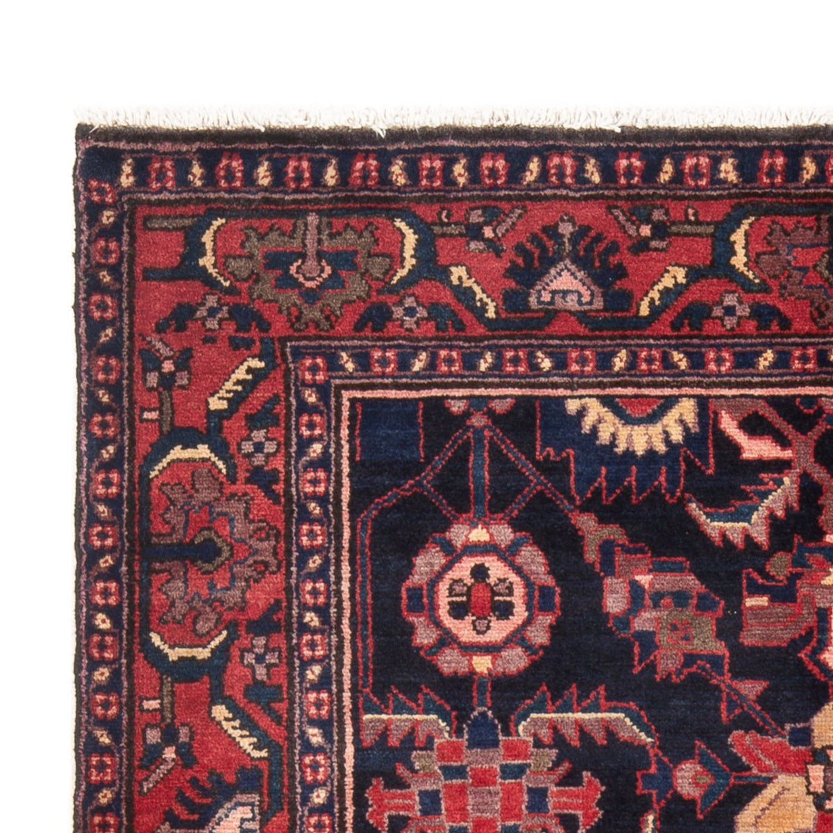 Perserteppich - Nomadic - 200 x 138 cm - dunkelblau