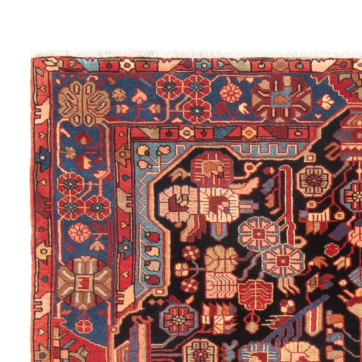 Perserteppich - Nomadic - 244 x 150 cm - dunkelblau