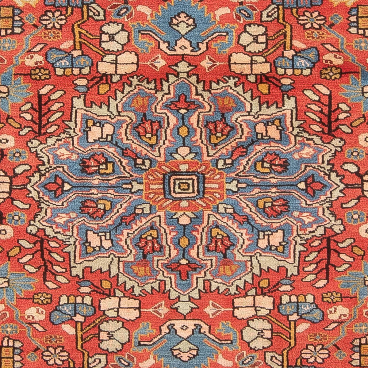 Perserteppich - Nomadic - 225 x 157 cm - hellrot