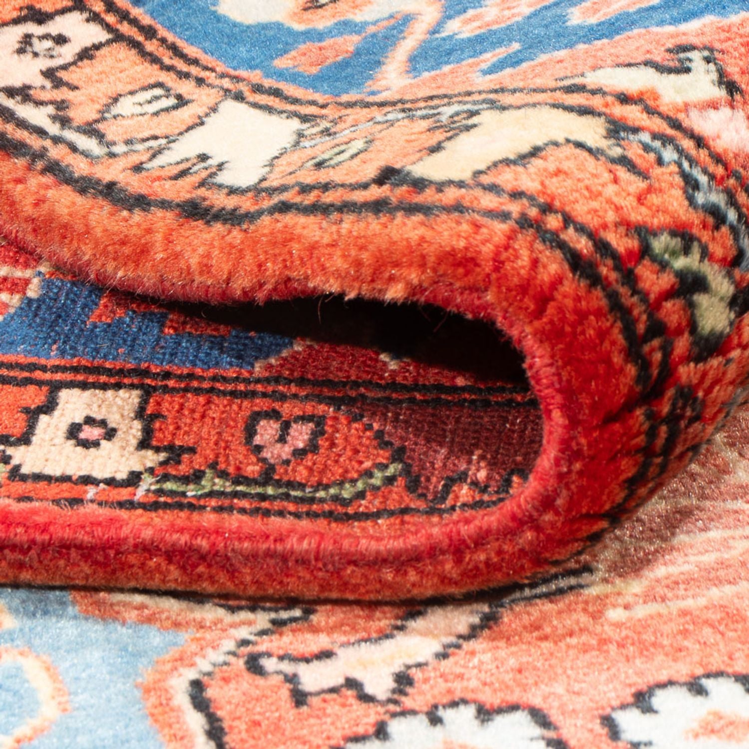 Perserteppich - Nomadic - 220 x 150 cm - hellrot