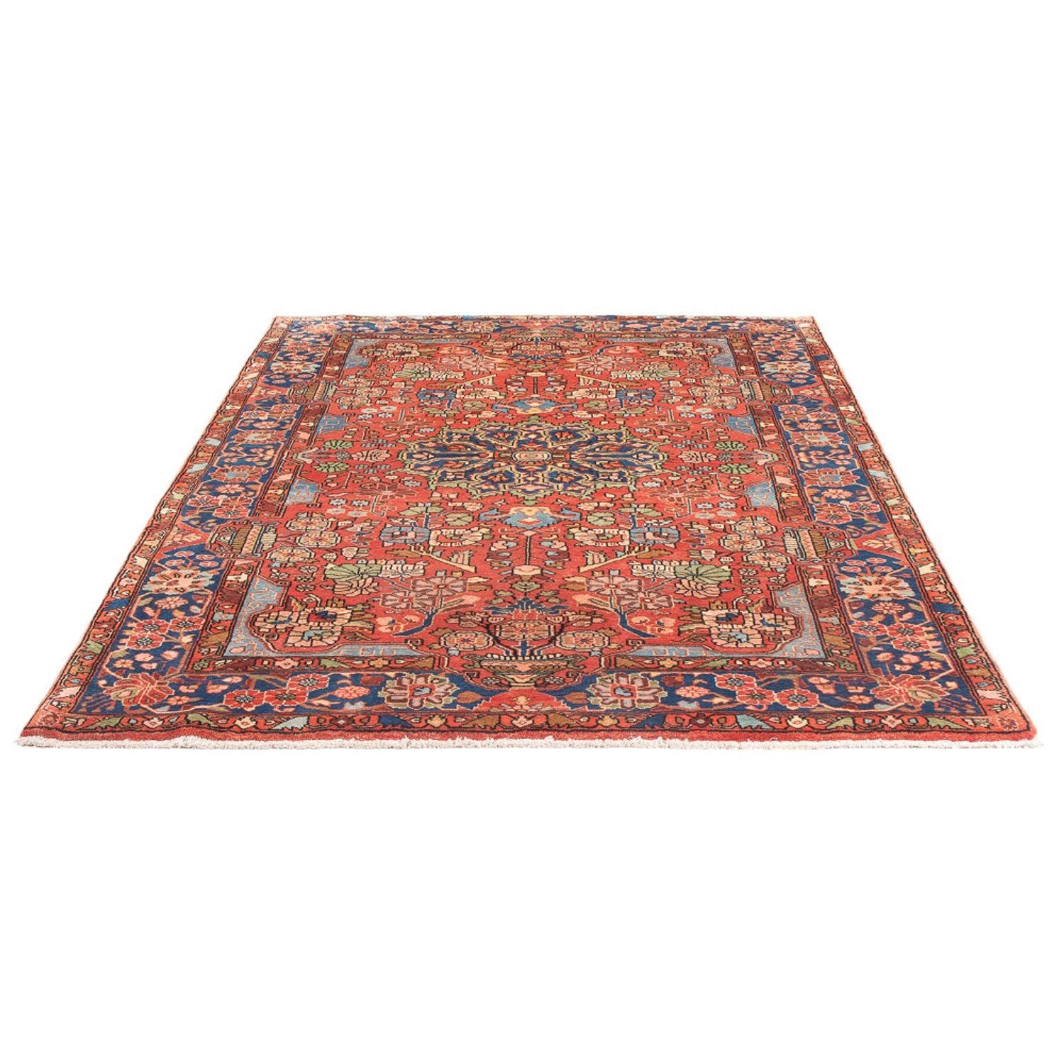 Perserteppich - Nomadic - 220 x 150 cm - hellrot