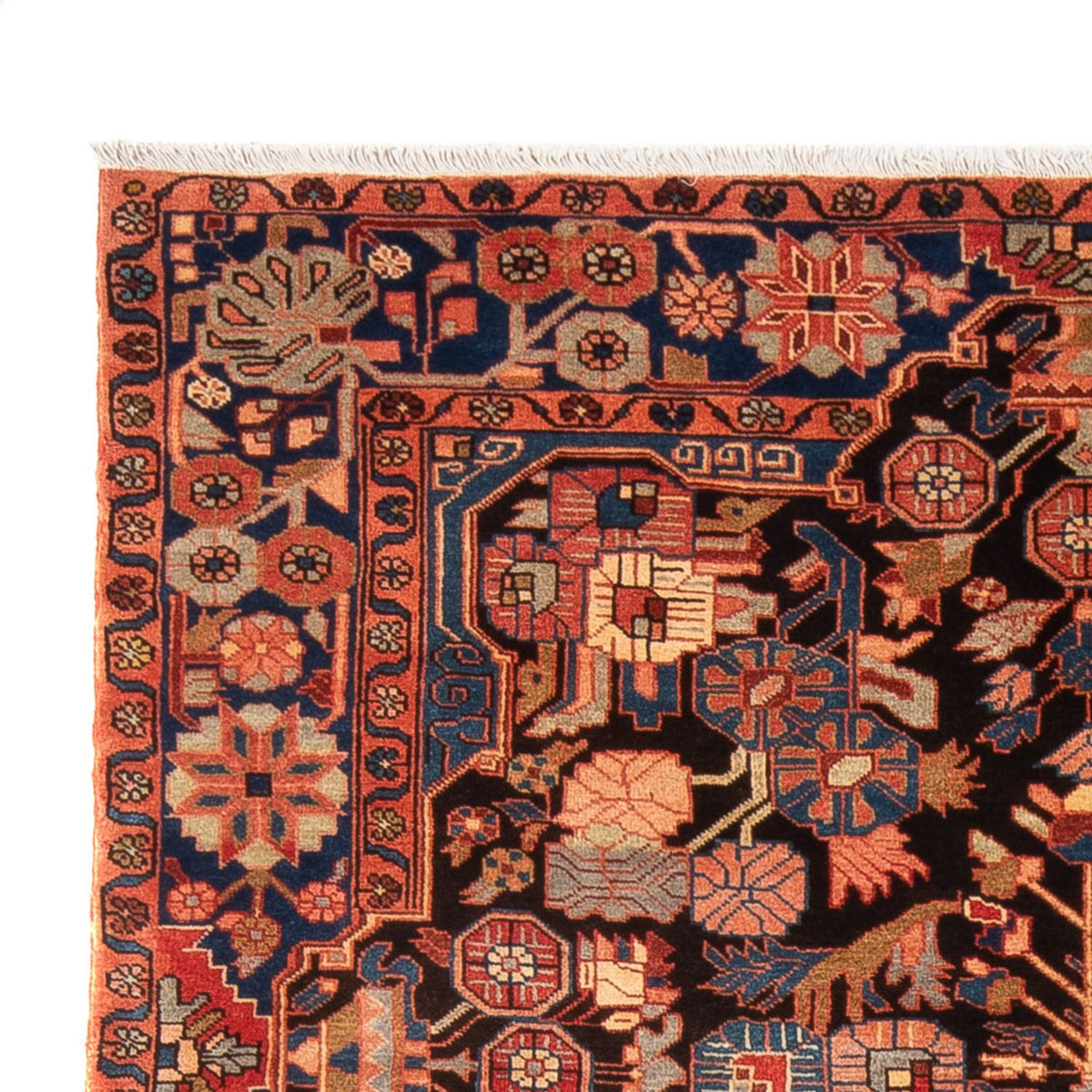 Perserteppich - Nomadic - 245 x 154 cm - bordeauxrot