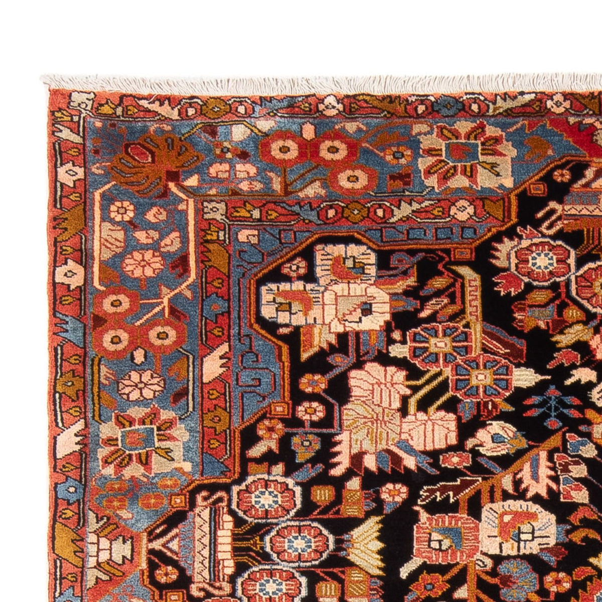 Perserteppich - Nomadic - 235 x 162 cm - bordeauxrot