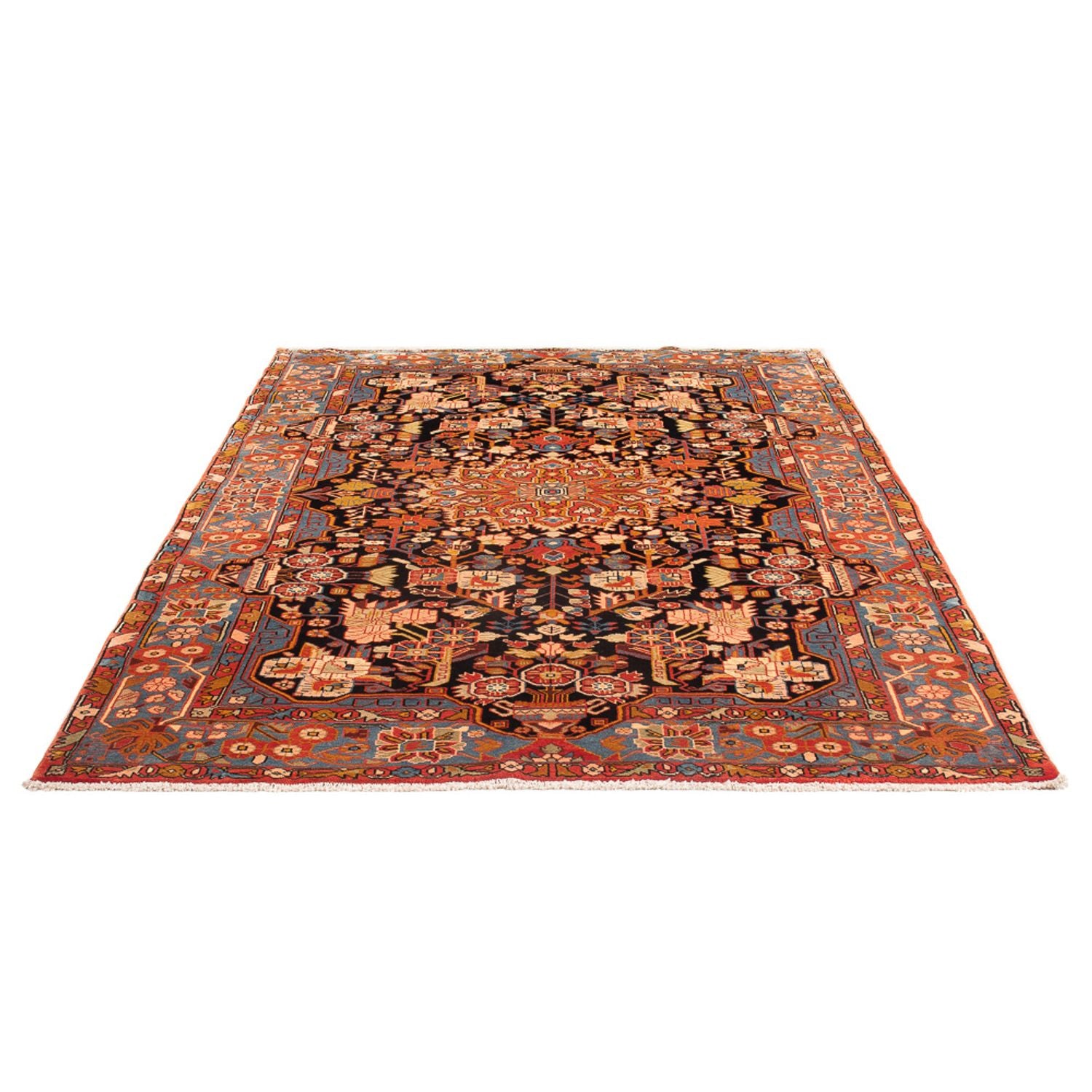 Perserteppich - Nomadic - 235 x 162 cm - bordeauxrot