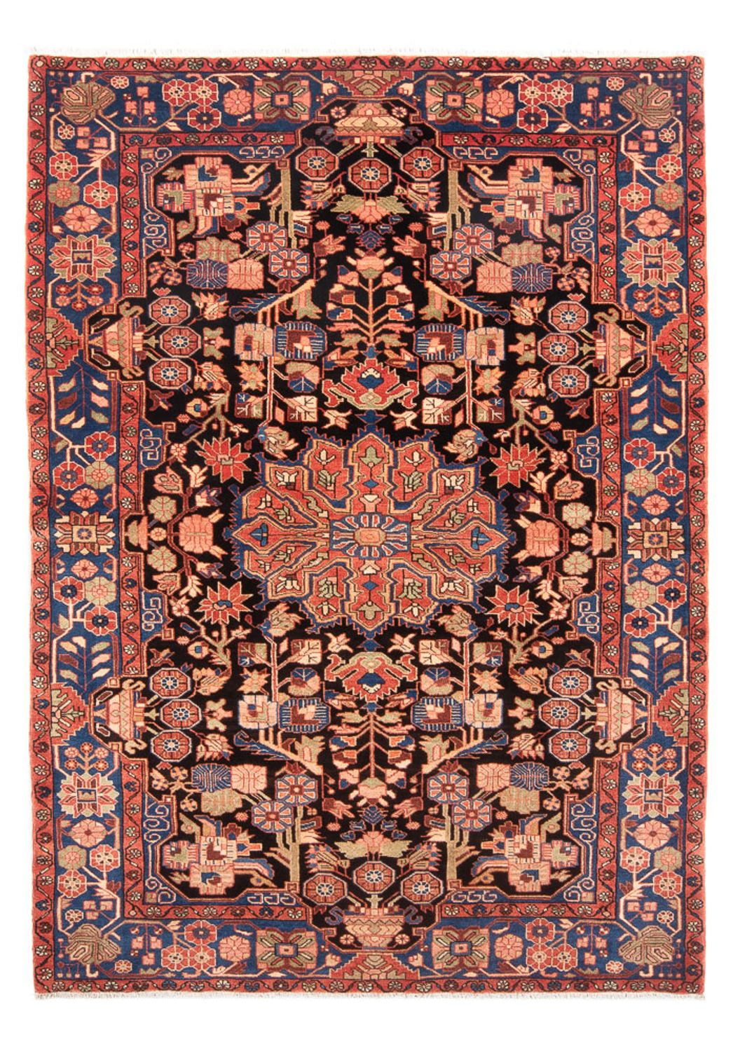 Perserteppich - Nomadic - 234 x 158 cm - hellrot