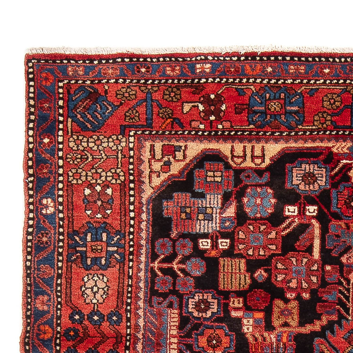 Perserteppich - Nomadic - 157 x 220 cm - dunkelblau