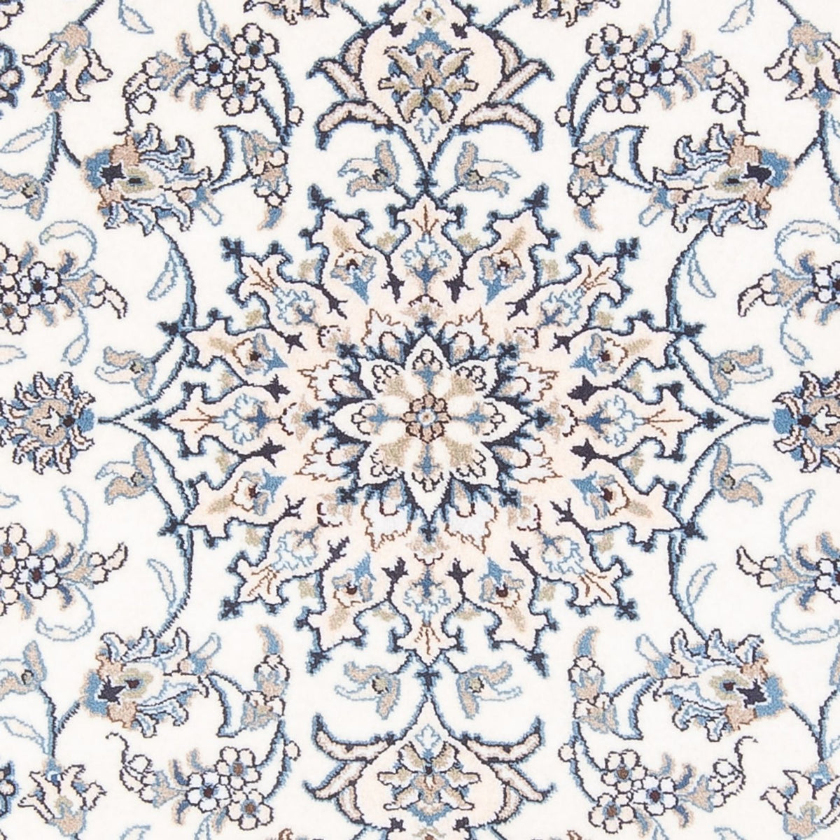 Perserteppich - Nain - Royal - 190 x 150 cm - creme