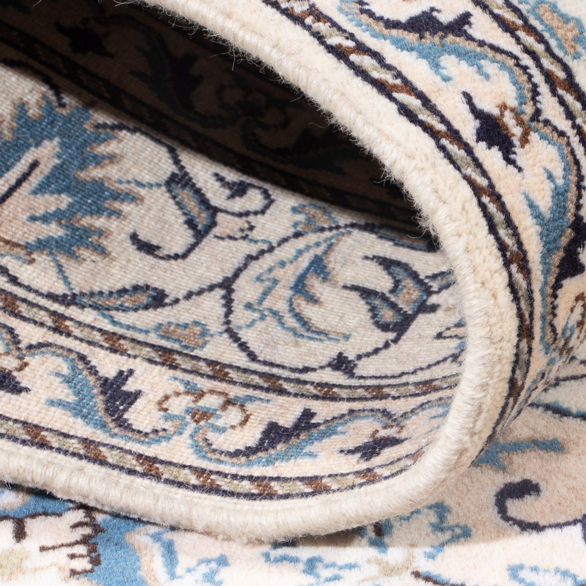 Perserteppich - Nain - Royal - 190 x 150 cm - creme