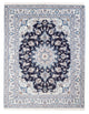 Perserteppich - Nain - Royal - 197 x 146 cm - dunkelblau