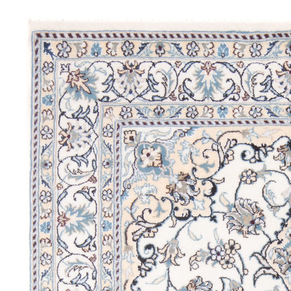 Perserteppich - Nain - Royal - 200 x 143 cm - creme