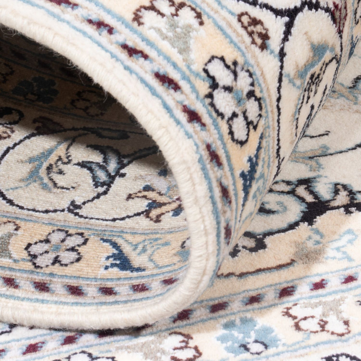 Perserteppich - Nain - Royal - 200 x 143 cm - creme