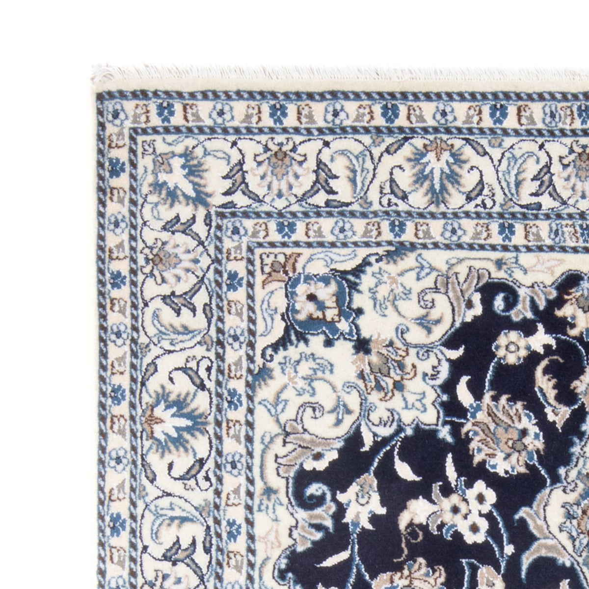 Nain - 9La Teppich 146x202cm - Perserteppich - dunkelblau