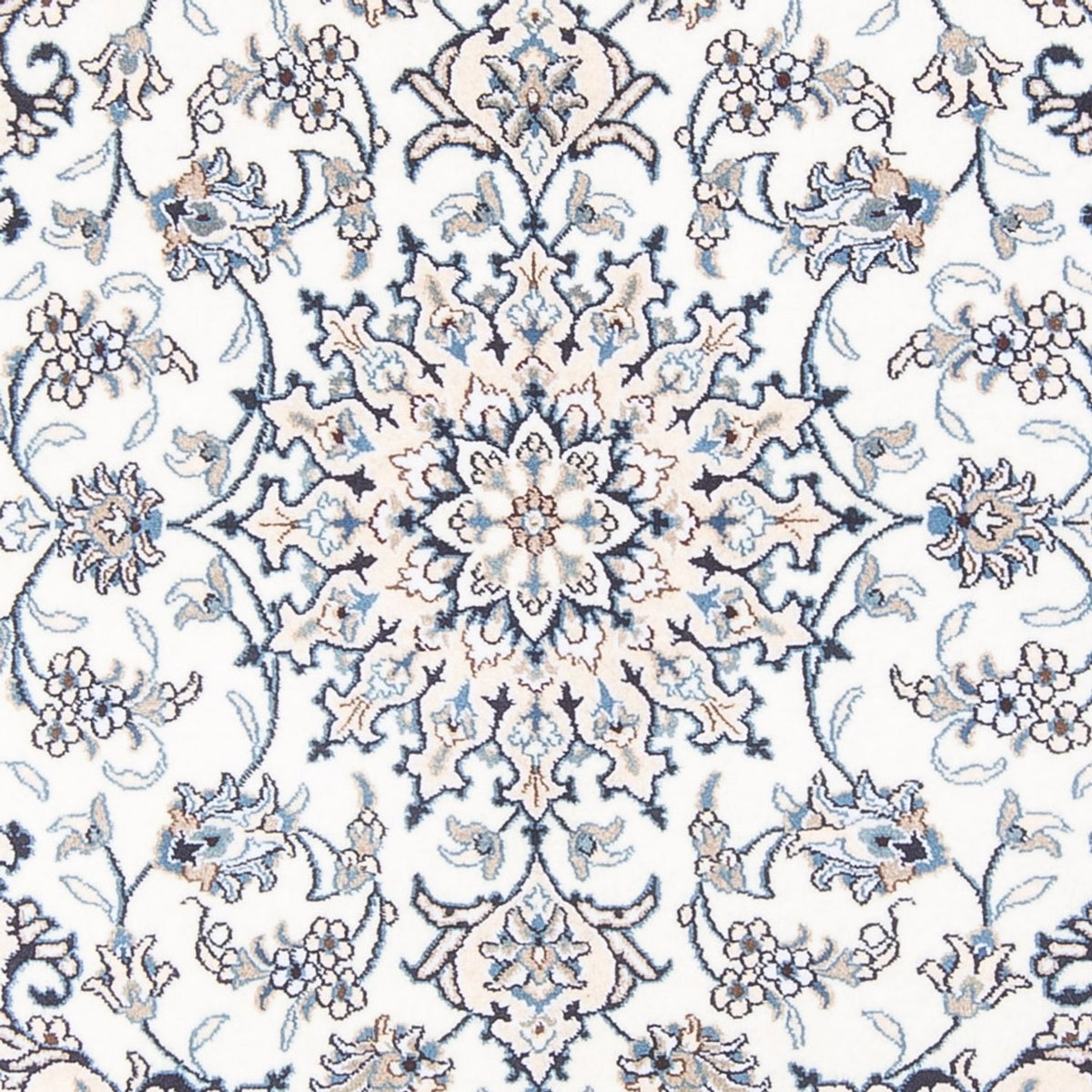 Perserteppich - Nain - Royal - 190 x 148 cm - creme