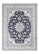 Perserteppich - Nain - Royal - 203 x 147 cm - dunkelblau