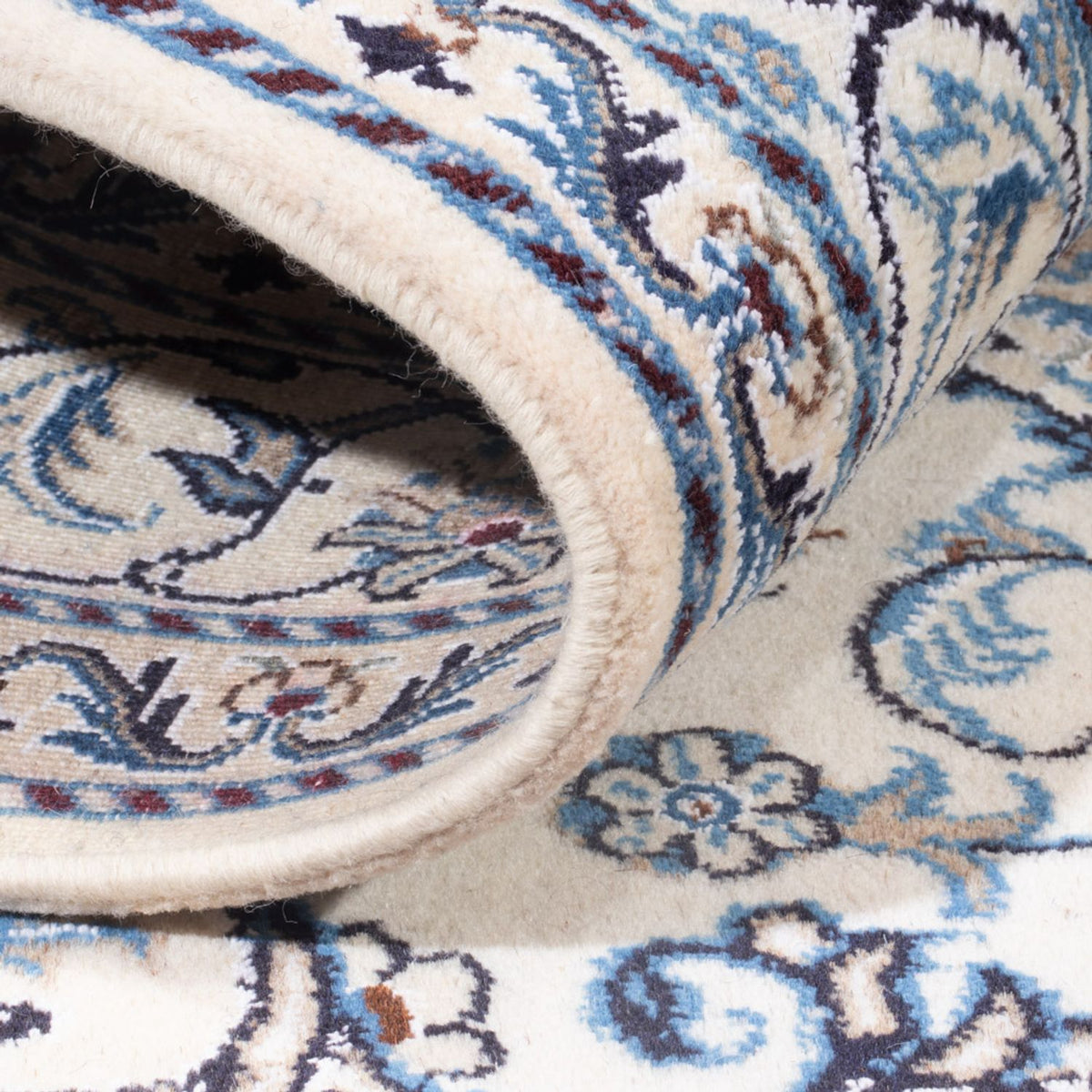 Perserteppich - Nain - Royal - 198 x 152 cm - creme